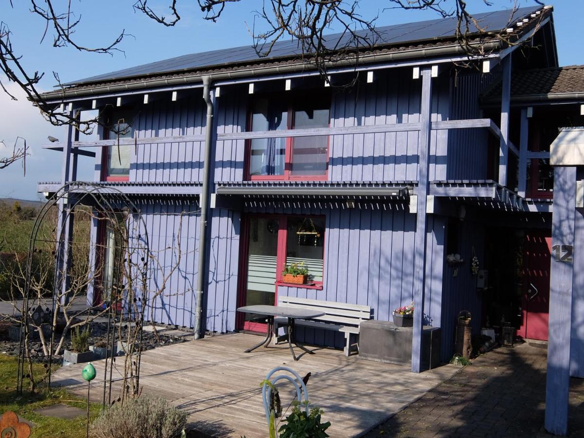 Blaues Haus - Une Maison Bleue Apartment Hetzerath Bagian luar foto